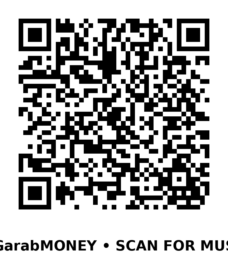 BiGarabMONEY music QR